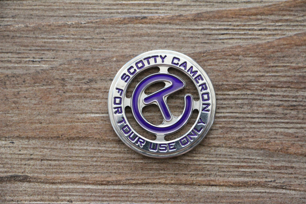 Scotty Cameron Purple Circle T Ball Marker – CaddyStash