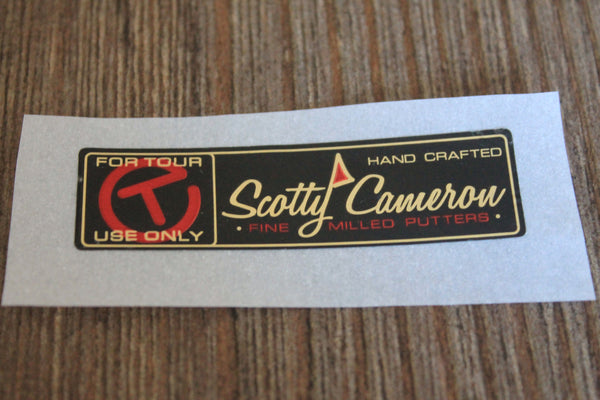 Lot D'autocollants étiquettes Scotty Cameron Circle T Putter Shaft Band - Neuf Pour Golfeur