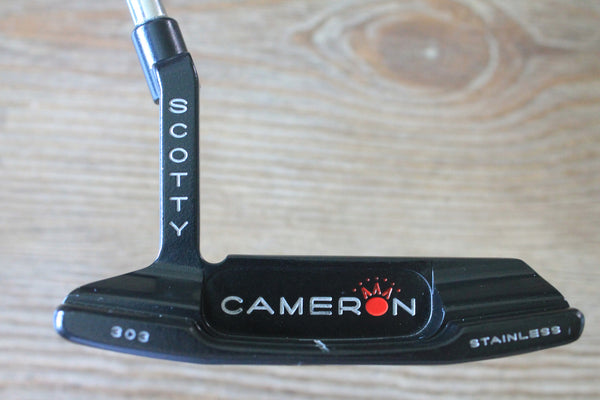 Scotty Cameron Studio Stainless Newport 2 303 Black Custom