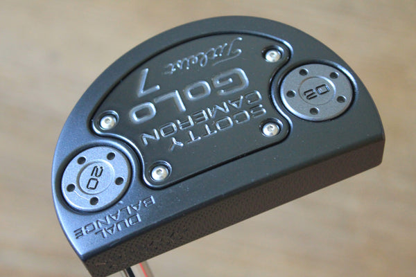 Scotty Cameron Dual Balance Golo 7 Black Custom Putter – CaddyStash