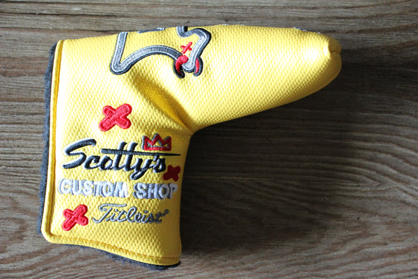 大特価 言い換え Custom Cameron Scotty Shop Dog Yard Junk Industrial Yellow パター用