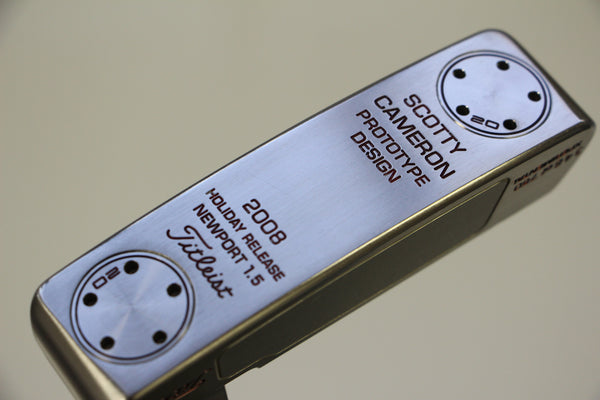 クラブ SCOTTY CAMERON 2008 HOLIDAY RELEASE Scotty Cameron - Limited Release Holiday 2008 Proto Newport Putter