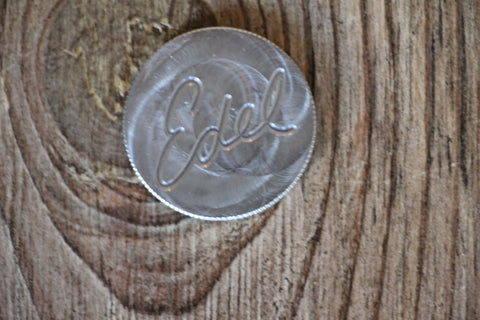 Edel Golf Logo Silver Ball Marker