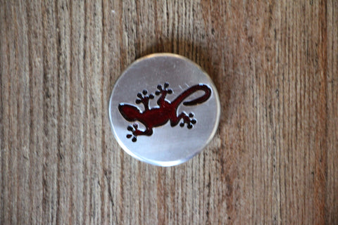 Lajosi Red Lizard Ball Marker