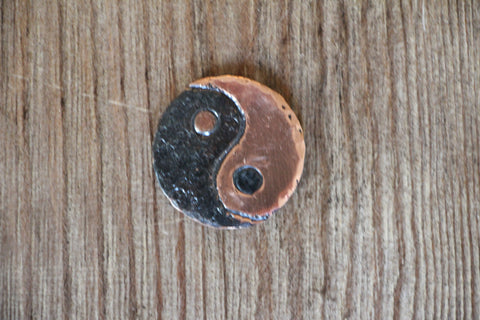 PcGc Handmade Copper Ying Yang Ball Marker