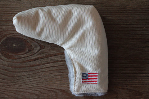 Bettinardi White USA Flag Vintage Headcover