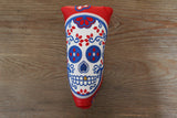 MannKrafted Red Skull Headcover