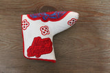 MannKrafted White Skull Headcover