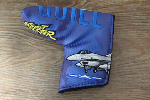 SWAG Blue Camo Guile Street Fighter Special Headcover