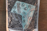 SWAG White and Aqua Skull Headcover