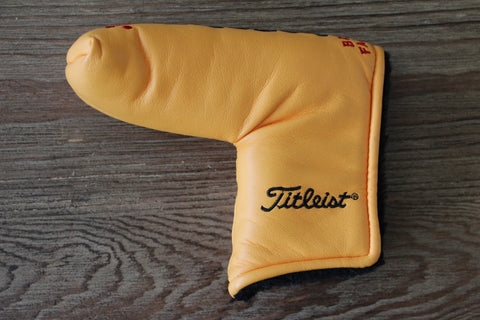Scotty Cameron Yellow Studio Design Inspired By Brad Faxon Headcover