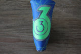 303 Milled Blue Logo Headcover