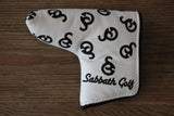Sabbath Golf White Dancing Logo
