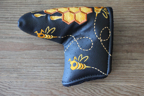 Bettinardi Black and Yellow Bee Hive Headcover
