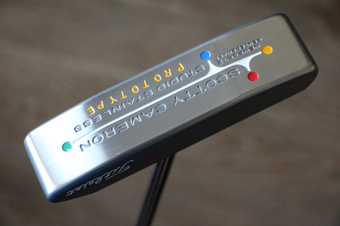 Scotty Cameron Newport 2 Center Shaft Studio Stainless Prototype Putter