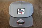 CaddyStash "Texas Wedge" logo The Wrightson Grey Imperial Hat