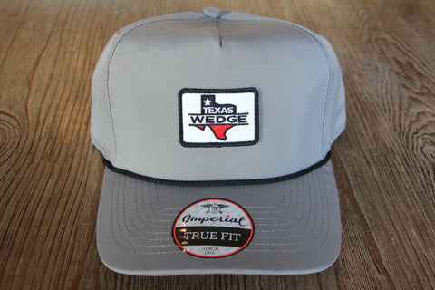 CaddyStash "Texas Wedge" logo The Wrightson Grey Imperial Hat