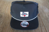 CaddyStash "Texas Wedge" logo The Wrightson Black Imperial Hat