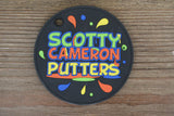 Scotty Cameron Black Limited Edition Paintsplash Circle T Putting Disc