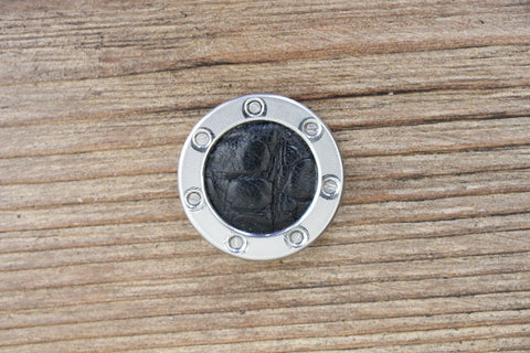 Scotty Cameron Black Alligator Circle T Coin Ball Marker