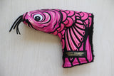 Scotty Cameron Gallery Pink Koi Fish Headcover