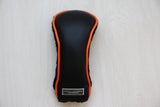 Black and Orange Piping Hybrid Cover