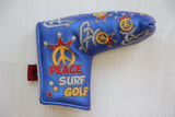 Scotty Cameron Blue Peace Surfer Headcover