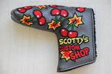 Scotty Cameron 2014 Custom Shop Grey Dancing Cherry Bombs Headcover
