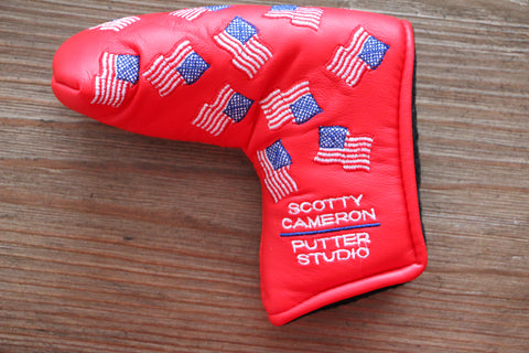Scotty Cameron 2002 Red Dancing Flags Headcover