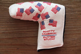 Scotty Cameron 2002 White Dancing Flags Headcover