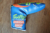2013 Custom Shop Industrial Orange Wave Headcover