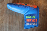 2013 Custom Shop Industrial Orange Wave Headcover