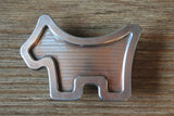 Custom Scotty Dog Belt Buckle