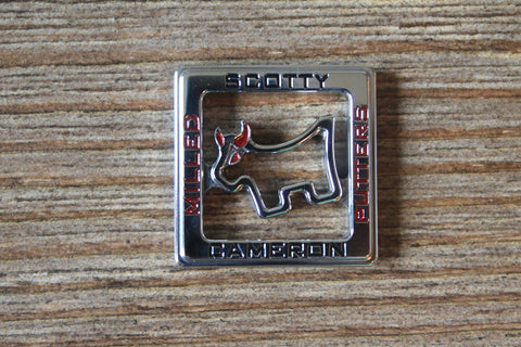 2015 Bulldog Billet Ball Marker Coin