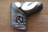 Black and White Industrial Circle T Mallet Cover