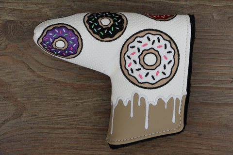 Tyson Lamb White and Tan Donut Headcover