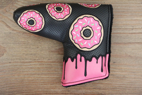 Tyson Lamb Black and Pink Donut Headcover