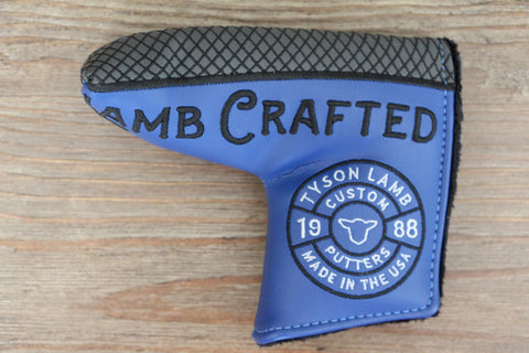 Tyson Lamb Blue Milled Headcover