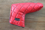 Tyson Lamb Red Quilted Headcover