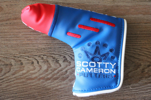 Red and Blue Motorsport Gallery Headcover