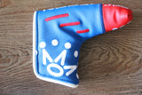 Red and Blue Motorsport Gallery Headcover