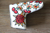 Custom Shop White Cherry Bomb Headcover