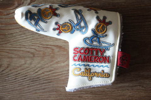 Scotty Cameron White Peace Surfer Headcover