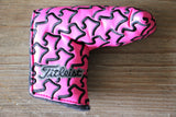 Pink Wave Dogs Valentine Headcover