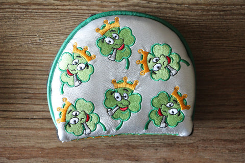 2019 St. Patrick's Day Happy Go Lucky Round Mid Mallet Headcover