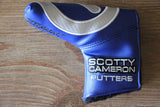 Carbon Circle T Blue Industrial Putter Cover