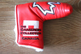 TCC Canada Red Maple Leaf Leather Putter Cover