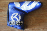 Carbon Circle T Blue Industrial Putter Cover