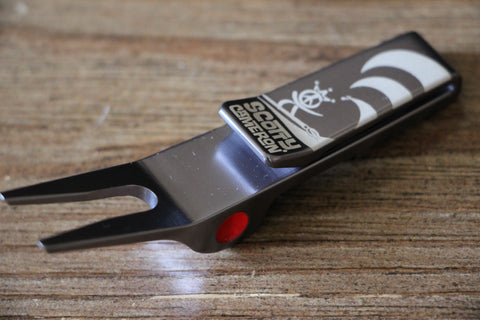Silver Paint Surfer Wave Pivot Tool