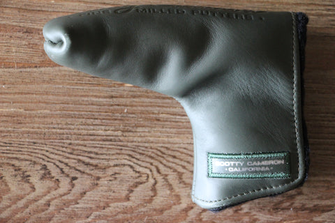 Army Green Leather Paint Surfer Gallery Headcover